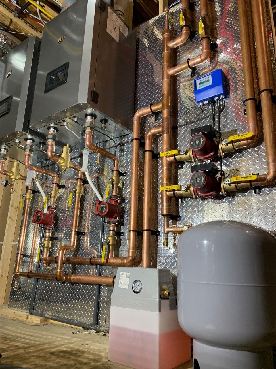 Boiler Room Plumbing